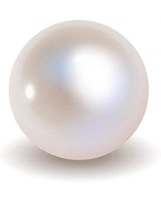 6.85/CT Natural South Sea Pearl with Lab Certificate-(1332)        