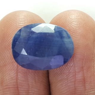 14.23 Ratti Natural Blue Sapphire with Govt Lab Certificate-(2331)