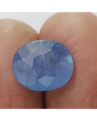 3.34/CT Natural Blue sapphire with Govt Lab Certificate-BLUSA9T