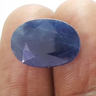 12.38 Ratti Natural Blue Sapphire With Govt Lab Certified-(2331)