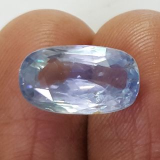 6.47/CT Natural Blue Sapphire With Govt Lab Certificate-BLUSA9W