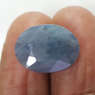 12.07 Ratti Natural Blue Sapphire With Govt Lab Certified-(1221)