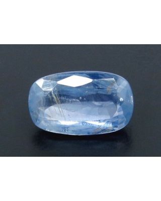 3.68/Carat Natural Blue Sapphire with Govt Lab Certificate (34410)    