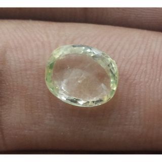 3.18 Ratti Natural yellow sapphire with Govt Lab Certificate-(45510)