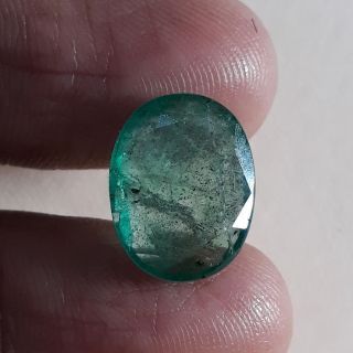 7.25/CT Natural Emerald Stone with Govt. Lab Certificate (12210)