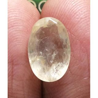 5.46 Ratti  Natural yellow sapphire with Govt Lab Certificate-(34410)