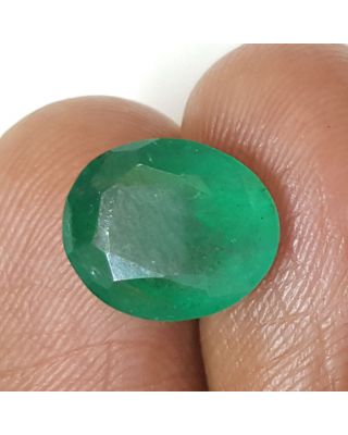 3.78/CT Natural Emerald Stone with Govt. Lab Certified (34410)       