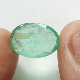 3.86/CT Natural Emerald Stone with Govt. Lab Certificate  (12210)