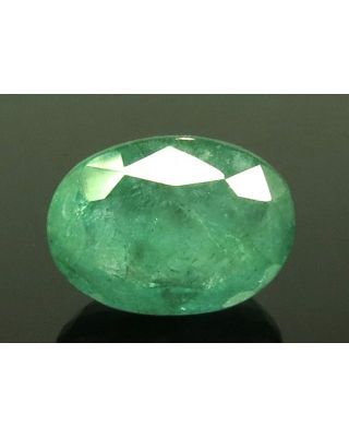 6.64/CT Natural Panna Stone with Govt. Lab Certified-(6771)        