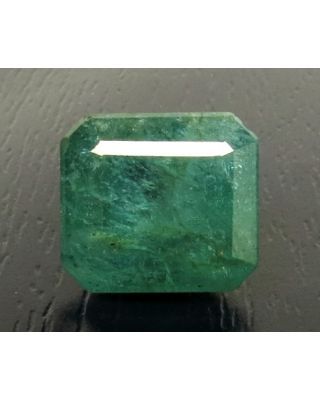 7.47/CT Natural Panna Stone with Govt. Lab Certified-(6771)     