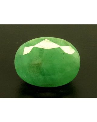 6.68/CT Natural Panna Stone with Govt. Lab Certified-(1221)           