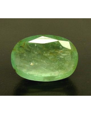 12.93/CT Natural Panna Stone with Govt. Lab Certificate  (12210)     