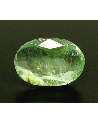 2.96/CT Natural Panna Stone with Govt. Lab Certificate  (12210)     