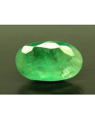 3.62/CT Natural Panna Stone with Govt. Lab Certified (16650)      