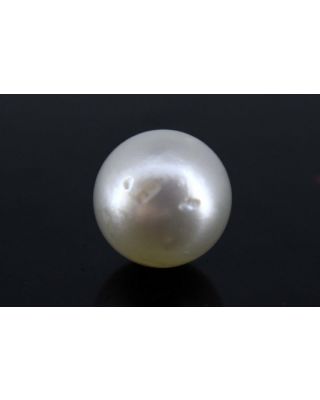 7.44/CT Natural South Sea Pearl with Govt. Lab Certificate-1550    