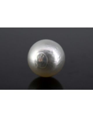 4.89/CT Natural South Sea Pearl with Govt. Lab Certificate-1550    