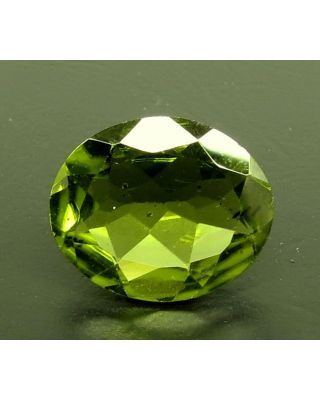 3.63/CT Natural Peridot With Govt.Lab Certificate-(5661)                
