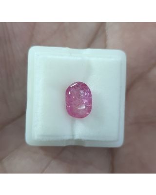 3.84/CT Natural Old Burma Ruby with IIG Govt. Lab Certificate (175000)