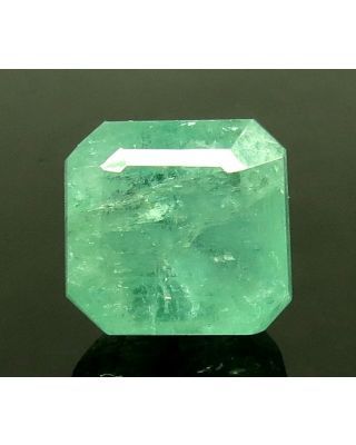 6.54/CT Natural Panna Stone with Govt. Lab Certified (3441)            
