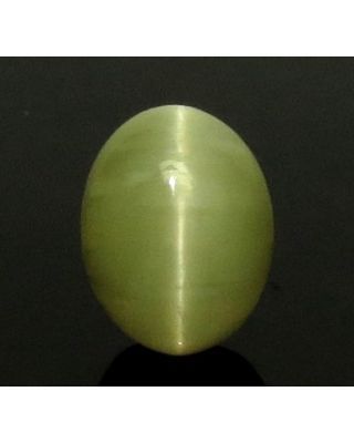 4.74/CT Natural Prehnite cats eye with Govt. Lab certified-(1221)       