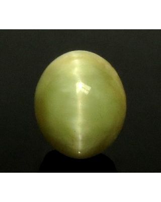 5.73/CT Natural Prehnite cats eye with Govt. Lab certified-(1221)        