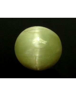 3.07/CT Natural Prehnite cats eye with Govt. Lab certified-(1221)        