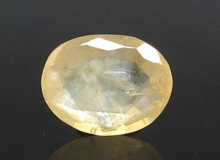 2.60 Ratti  Natural yellow sapphire with Govt Lab Certificate-(8991)