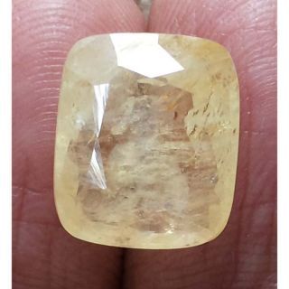 10.26/CT Natural yellow sapphire with Govt Lab Certificate-16650