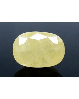 9.00 Ratti Natural Ceylonese Yellow Sapphire with Govt Lab Certificate-(4551)       