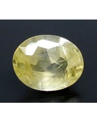 5.81/CT Natural Ceylonese Pukhraj with Govt Lab Certificate-12210    