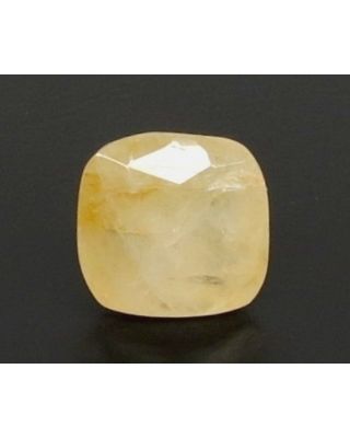 7.63/CT Natural Ceylonese Pukhraj with Govt Lab Certificate-4551   