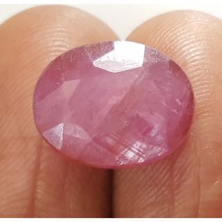 11.56 Ratti Natural New Burma Ruby with Govt Lab Certificate-(3441)