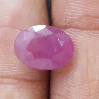 6.84 Ratti Natural Neo Burma Ruby with Govt Lab Certificate-(3441)