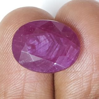 9.49 Ratti Natural Neo Burma Ruby with Govt Lab Certificate-(3441)