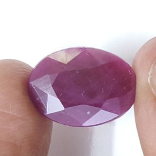 9.90 Ratti Natural Indian Ruby With Govt. Lab Certificate-(1221)
