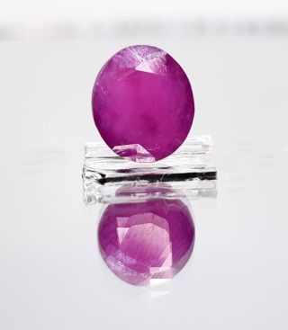6.54 Ratti Natural Ruby with Govt Lab Certificate-(7881)
