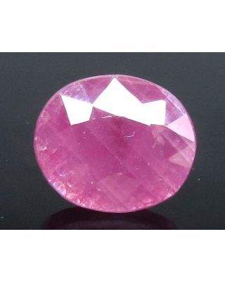 4.26 Ratti Natural New Burma Ruby with Govt. Lab Certificate-(4551)