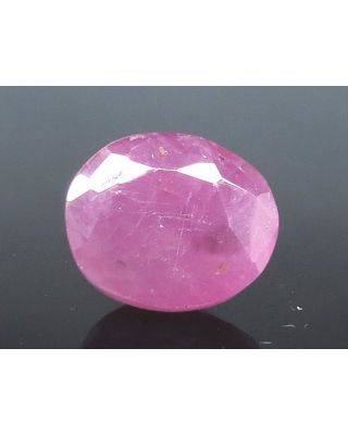 6.54 Ratti Natural New Burma Ruby with Govt. Lab Certificate-(3441)  