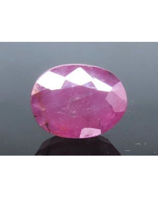 6.39 Ratti Natural New Burma Ruby with Govt. Lab Certificate-(4551)     