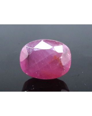 6.32 Ratti Natural New Burma Ruby with Govt. Lab Certificate-(3441)  