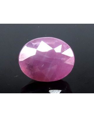 7.54 Ratti Natural new burma Ruby with Govt. Lab Certificate-(2331)       