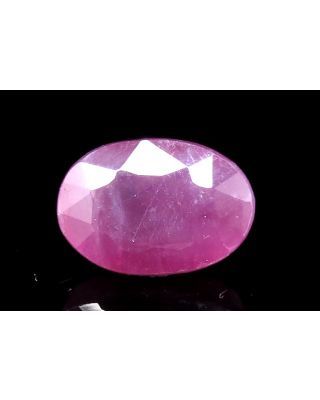 7.50 Ratti Natural new burma Ruby with Govt. Lab Certificate-(2331)       