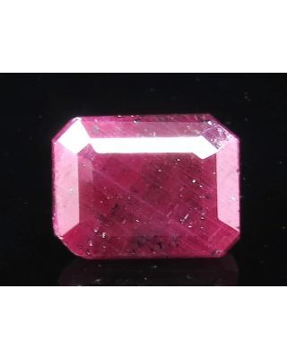 7.52 Ratti Natural New Burma Ruby with Govt. Lab Certificate-(3441)         