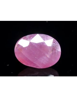 6.48 Ratti Natural New Burma Ruby with Govt. Lab Certificate-(3441)         