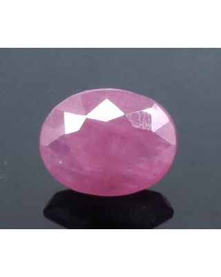 8.55/CT Natural Mozambique Ruby with Govt. Lab Certificate-(7881)    
