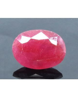 3.74/CT Natural Mozambique Ruby with Govt. Lab Certificate-12210        