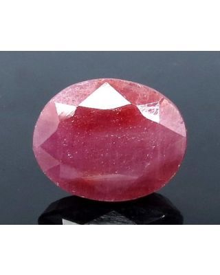6.75/CT Natural Indian Ruby with Govt. Lab Certificate-1221         