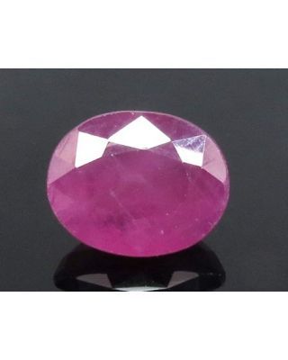 6.74/CT Natural Mozambique Ruby with Govt. Lab Certificate-(12210)     