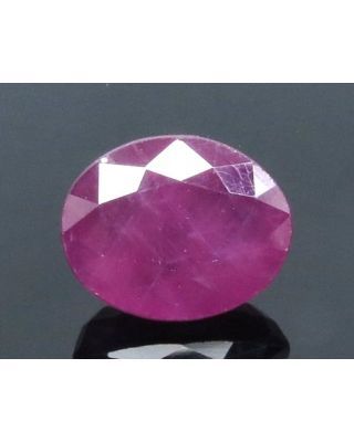 5.82/CT Natural Mozambique Ruby with Govt. Lab Certificate (7881)         