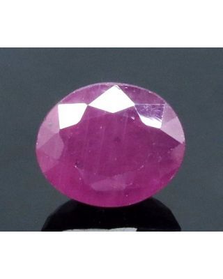 6.61/CT Natural Mozambique Ruby with Govt. Lab Certificate-(12210)       